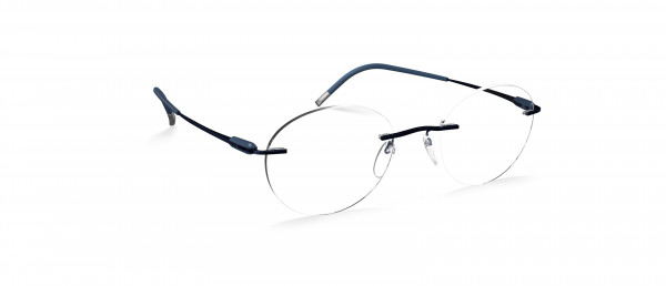Silhouette Purist AJ Eyeglasses, 4540 Trusty Blue