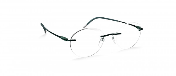 Silhouette Purist AJ Eyeglasses, 5540 Serene Green