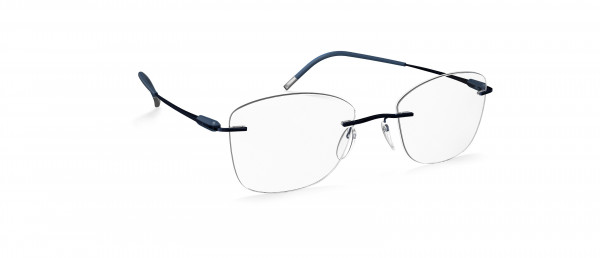 Silhouette Purist AW Eyeglasses, 4540 Trusty Blue