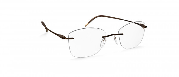 Silhouette Purist AW Eyeglasses, 6040 Harmonious Brown
