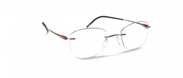 Silhouette Purist AW Eyeglasses, 6140 Papaya