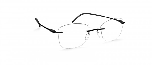 Silhouette Purist AW Eyeglasses, 9040 Strong Black