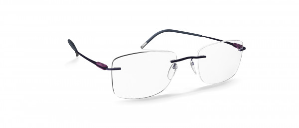Silhouette Purist BS Eyeglasses, 4040 Vigorous Berry