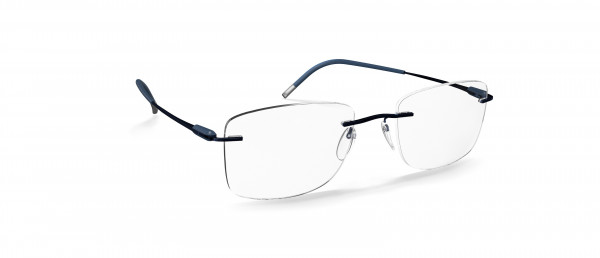 Silhouette Purist BS Eyeglasses, 4540 Trusty Blue