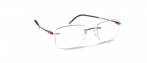 Silhouette Purist BS Eyeglasses, 6140 Papaya