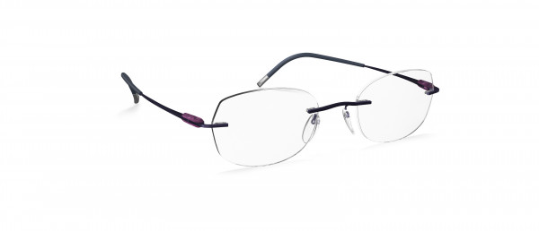 Silhouette Purist IX Eyeglasses, 4040 Vigorous Berry
