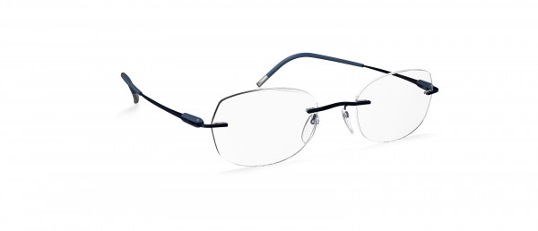 Silhouette Purist IX Eyeglasses, 4540 Trusty Blue