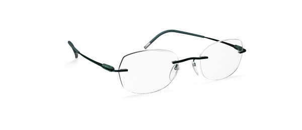 Silhouette Purist IX Eyeglasses, 5540 Serene Green