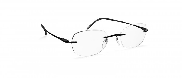 Silhouette Purist IX Eyeglasses, 9040 Strong Black
