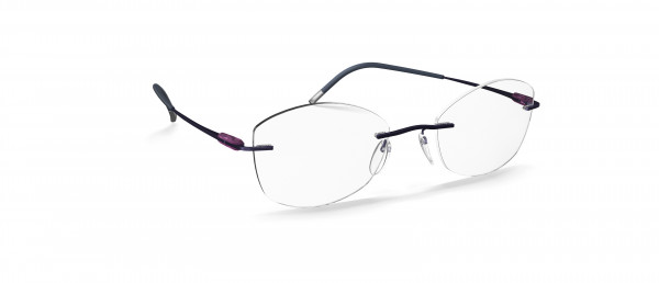 Silhouette Purist JN Eyeglasses, 4040 Vigorous Berry