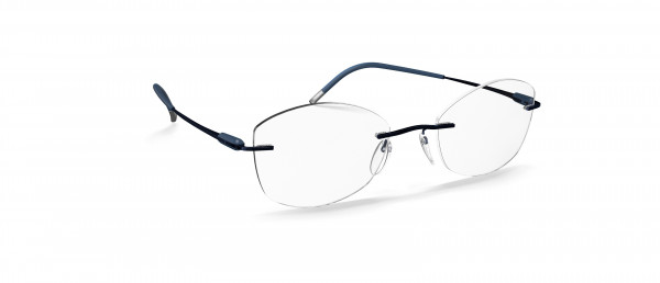 Silhouette Purist JN Eyeglasses, 4540 Trusty Blue