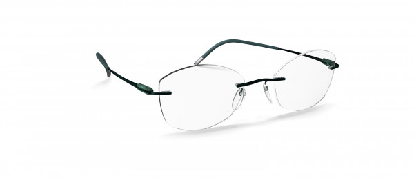 Silhouette Purist JN Eyeglasses, 5540 Serene Green
