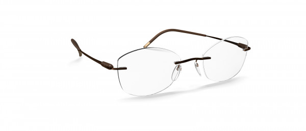 Silhouette Purist JN Eyeglasses, 6040 Harmonious Brown