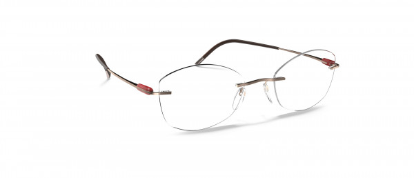 Silhouette Purist JN Eyeglasses, 6140 Papaya