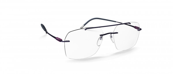Silhouette Purist LA Eyeglasses, 4040 Vigorous Berry