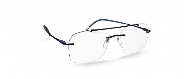 Silhouette Purist LA Eyeglasses, 4540 Trusty Blue