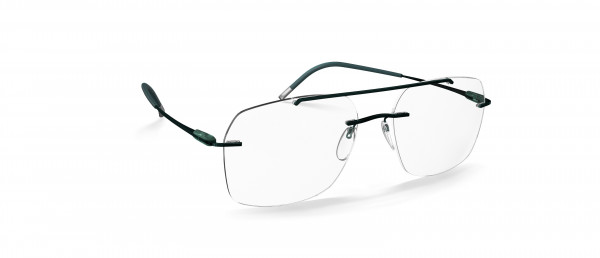 Silhouette Purist LA Eyeglasses, 5540 Serene Green