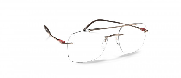 Silhouette Purist LA Eyeglasses, 6140 Papaya