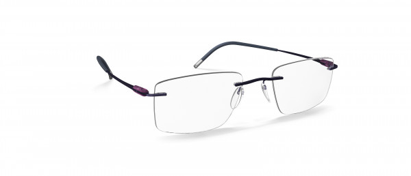 Silhouette Purist LD Eyeglasses, 4040 Vigorous Berry