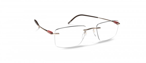 Silhouette Purist LD Eyeglasses, 6140 Papaya