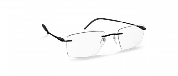 Silhouette Purist LD Eyeglasses, 9040 Strong Black