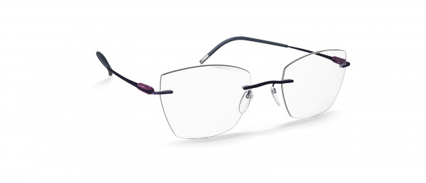 Silhouette Purist LE Eyeglasses, 4040 Vigorous Berry