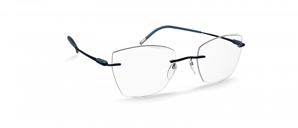 Silhouette Purist LE Eyeglasses, 4540 Trusty Blue