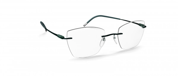 Silhouette Purist LE Eyeglasses, 5540 Serene Green