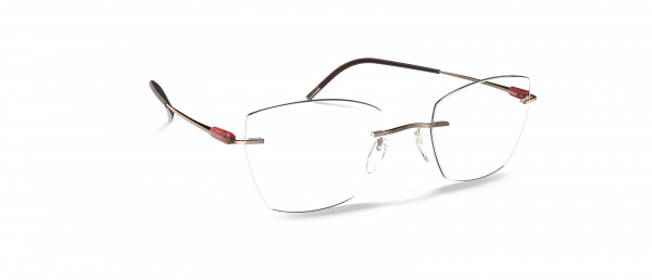 Silhouette Purist LE Eyeglasses, 6140 Papaya