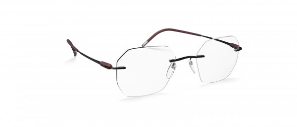 Silhouette Purist LG Eyeglasses, 6560 Energetic Beetroot