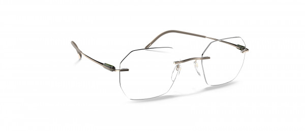 Silhouette Purist LG Eyeglasses, 8640 Jungle