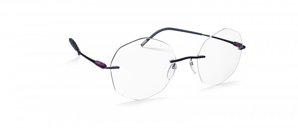 Silhouette Purist LH Eyeglasses, 4040 Vigorous Berry