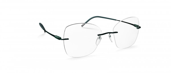 Silhouette Purist LI Eyeglasses, 5540 Serene Green