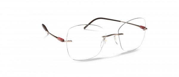 Silhouette Purist LI Eyeglasses, 6140 Papaya