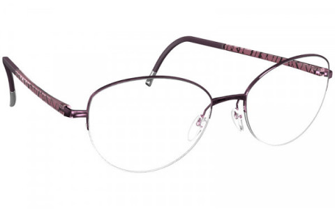Silhouette Illusion Nylor 4560 Eyeglasses, 4040 Silky Plum