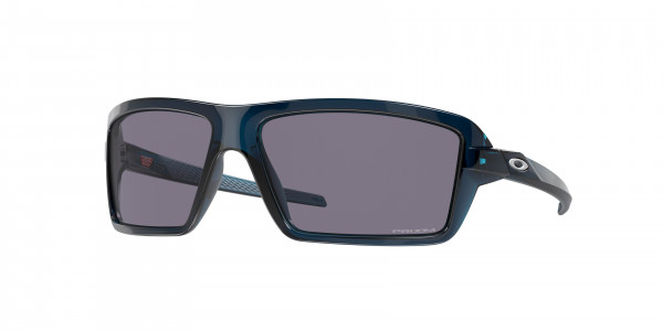 Oakley OO9129 CABLES Sunglasses, 912917 CABLES TRANS POSEIDON PRIZM GR (BLUE)