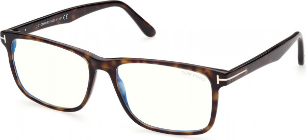 Tom Ford FT5752-B Eyeglasses, 052 - Dark Havana / Dark Havana