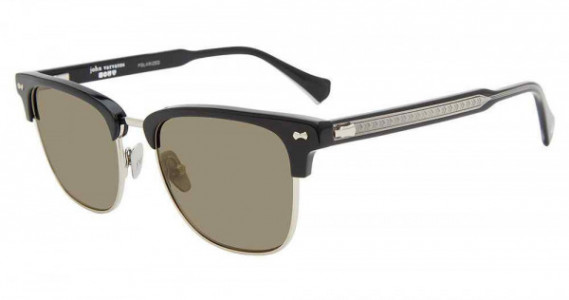 John Varvatos SJV556 Sunglasses, BLACK (0BLA)