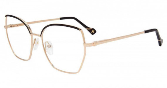 Yalea VYA043 Eyeglasses, GOLD (0302)