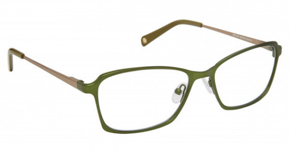 CIE SEC201 Eyeglasses, OLIVE CHAMPAGNE (4)