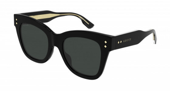 Gucci GG1082S Sunglasses, 001 - BLACK with GREY lenses
