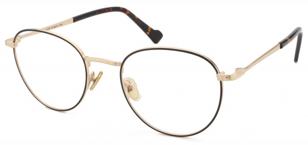 Di Caprio DC503 Eyeglasses, Black Gold