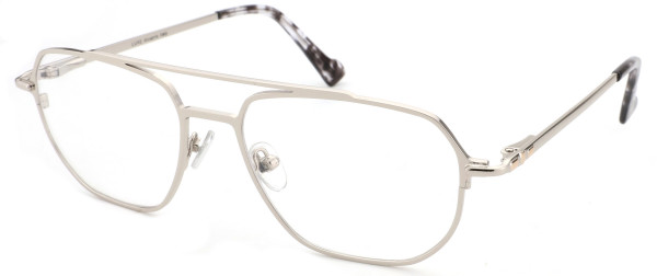 Di Caprio DC502 Eyeglasses, Silver