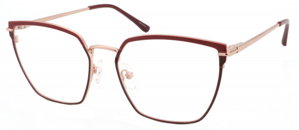 Di Caprio DC359 Eyeglasses, Black Grey Gold
