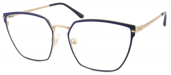 Di Caprio DC356 Eyeglasses, Blue Gold