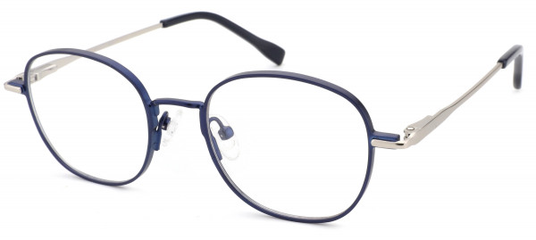 Di Caprio DC218 Eyeglasses, Blue Gunmetal