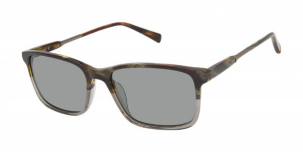 Ted Baker TMS093 Sunglasses, Olive Grey (OLI)