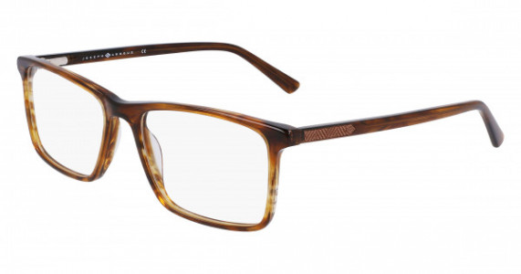 Joseph Abboud JA4100 Eyeglasses, 200 Brown Horn