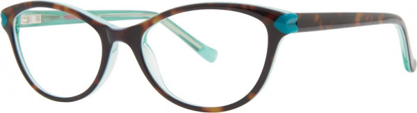 Kensie Squad Eyeglasses, Turquoise/Green