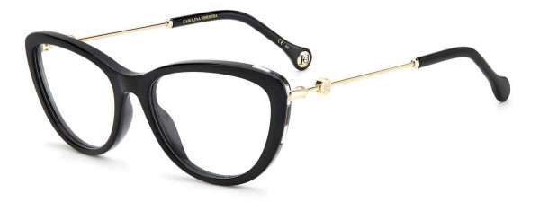 Carolina Herrera CH 0021 Eyeglasses, 0807 BLACK